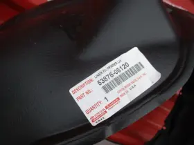 53876-06120 TOYOTA Front Bumper Fender Liner Lh Camry #3
