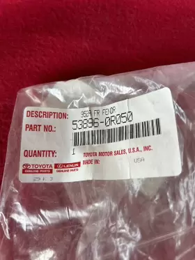 53896-0R050 TOYOTA Fender Liner Extension Splash Shield Left #2