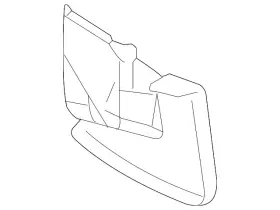 76604-35042 TOYOTA Mud Flap