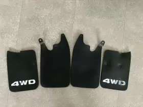 76621-04030 TOYOTA Front Rear Mud Flap Set Flapaps 4WD 4X4
