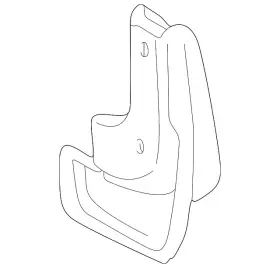 76622-06010-G0 TOYOTA Mud Guard Solara