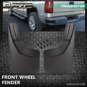 MUD2012FBK Mud Flaps Front Guards Splash Silverado MUD2012FBK Mud Flaps Front Guards Splash Silverado