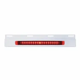 36715 UNITED PACIFIC Mud Flap Plate Steel Top Led