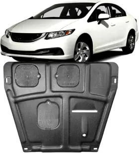 XHBCIVIC1215 V-CISXVILC Engine Splash Shield Guards Honda