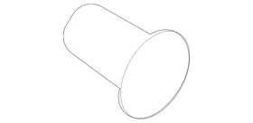 3CM-075-111 VOLKSWAGEN Splash Guards Front