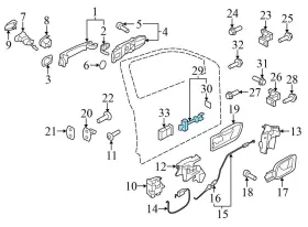5N0837249A VOLKSWAGEN Front Door Check Rod Vw Tiguan #3