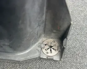 1H0825254A VOLKSWAGEN OEM Passenger Splash Shield Belt Guard #3