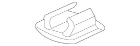 30698668 VOLVO Fender Liner Retainer Clip C30