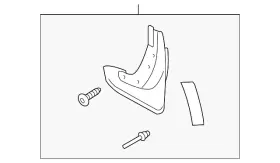 30744133 VOLVO Mud Flap Kit XC70
