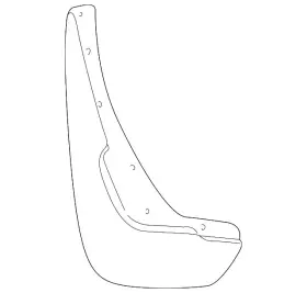 9127583 VOLVO Mud Guard
