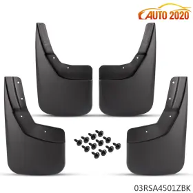 ZP-03RSA4501ZBK VR AUTO PARTS Splash Guards Front Rear Mud