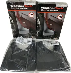 110008-120015 WEATHERTECH Drill Mudflaps Front Rear Set Chevy #2