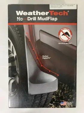 110008-120015 WEATHERTECH Drill Mudflaps Front Rear Set Chevy
