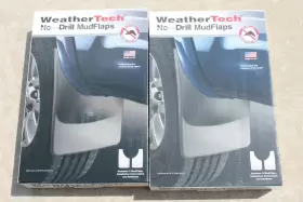 110010-120010 WEATHERTECH Drill Mudflaps Front Rear Set Chevy #2