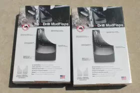 110010-120010 WEATHERTECH Drill Mudflaps Front Rear Set Chevy #3