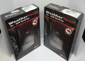 110031 WEATHERTECH Front Rear Mudflaps F-250 F-350