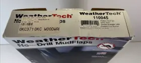 110045 WEATHERTECH Ran Drill Mudflaps 2500 3500 Dodge #2