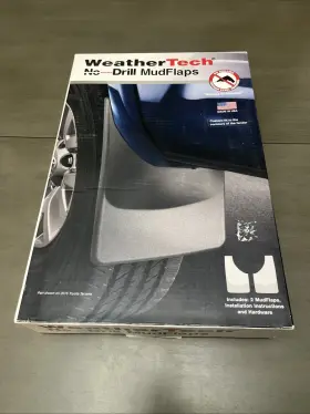 110047 WEATHERTECH Drill Mudflaps Front Gmc Acadia