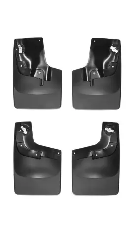 110049-120049 WEATHERTECH Drill Mudflaps Front Rear Set