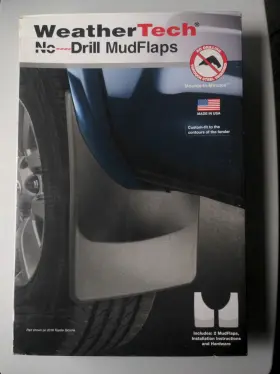 110092 WEATHERTECH Drill Mudflaps Front 1500 Ram