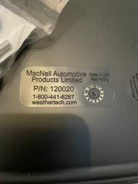 120020 WEATHERTECH Drill Mudflaps #3