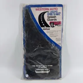 22-2841-9 WESTERN AUTO Clad Steel Splash Guards Mud Flaps