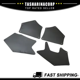 786527768196 X-AUTOHAUX Front Rear Splash Guard Mud Set Clips