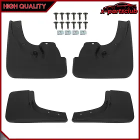 X115693P01 X-PARTSCLUB Front Rear Set Mud Flaps Splash Guards X115693P01 X-PARTSCLUB Front Rear Set Mud Flaps Splash Guards