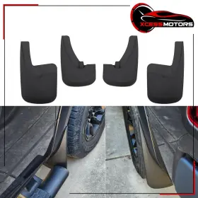 5-BLM-DR09FF XCESSMOTORS Wheel Mud Flaps Splash Guards Set