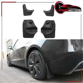 BLM-TSL324-1-BK XCESSMOTORS Tesla Highland Wheel Mud Flaps