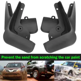 1Z102014EBUS XUKEY Set Car Splash Guards Mud Flaps Hyundai #3