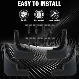 1Z12068 XUKEY Splash Guard Fender Mud Flap Flapguard X4