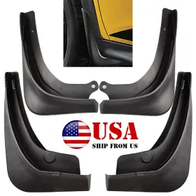 YS03004EFUS XUKEY Car Mudflaps Splash Guards Styled Fender