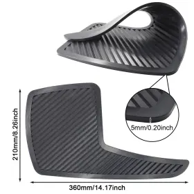 Mudflaps XUKEY Rubber Mud Flaps Splash Guards Flapsguards #3