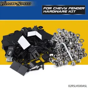 YEW66405 YELLOWSPEED Steel Front Rear Fender Kit Chevy