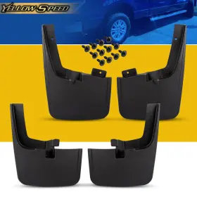 YEW6786 YELLOWSPEED Splash Guards Mud Flaps Wheel Lips F-150