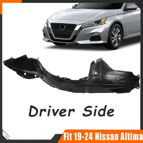 638416CA1A YLT AUTO Driver Front Inner Fender Liner Nissan