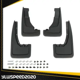 V-03RSA12K9ABK YLWSPEED20 Splash Guards Mud Flaps Xlt Ford