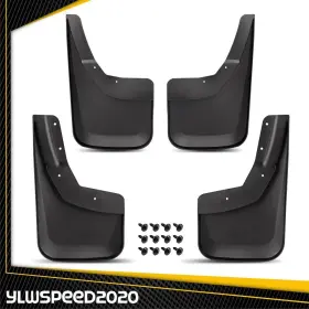 V-03RSA4501ZBK YLWSPEED20 Mud Guards Splash Front Rear