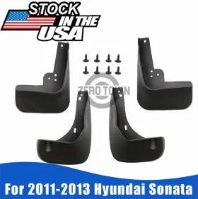 YC101046 ZERO TOWN Mud Flaps Splash Guards Hyundai Sonata