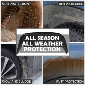 ZPD-ZTLY0114 ZPEEDSTARZ Rear Wheel Guards Inner Fender Mud #2