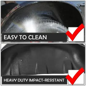 ZPD-ZTLY0114 ZPEEDSTARZ Rear Wheel Guards Inner Fender Mud #3