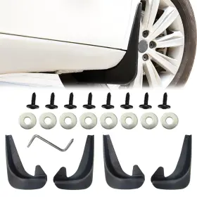 QP8126T ZUFOTY Car Mud Flaps Splash Guards Fender Front Rear