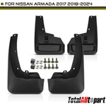4x Mud Flaps Splash Guards Fender For Nissan Armada 2017-2024 Front & Rear Side. Fixed Price $44.40.