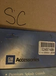 Gm Oldsmobile Front Or Rear Splash Guards #12497408 (discontinued). Fixed Price $30.97.