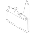 Genuine Volkswagen Splash Guard Kit 57n-075-101. Fixed Price $69.96.