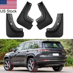 4pcs Front & Rear Mud Flaps Splash Guards For Jeep Grand Cherokee 2022-2024. Fixed Price $40.99.