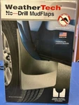Weathertech 110050 No Drill Mudflaps Ford F-150 2015-2020 Front Set Black. Fixed Price $75.00.