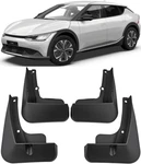 Genuine Front & Rear Molded Splash Guards Mud Flaps Fender For 2021-2024 Kia Ev6. Fixed Price $29.99.