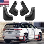 For 2022-2024 Jeep Grand Cherokee 4pcs Front Rear Black Mud Flaps Splash Guards. Fixed Price $40.99.